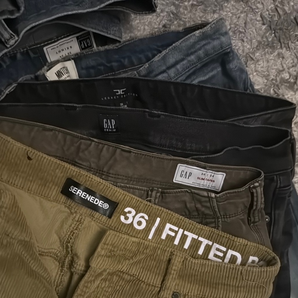 Gap mintcrew Jordan C pants cargo  various brands. Waist 36. Google brand names